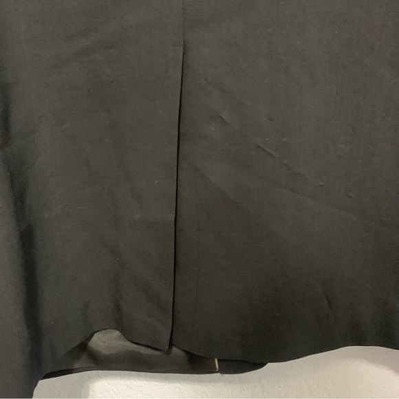 Joseph & Feiss Men’s Wool Navy Blue Lined Two Button Blazer 46L - Picture 8 of 9